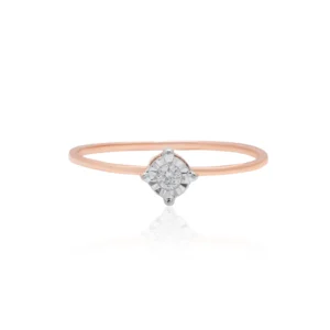 Rose Gold Diamond Ring