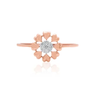 Rose Gold Diamond Ring