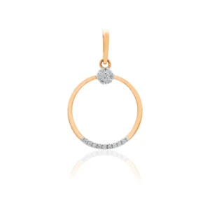 Yellow Gold Diamond Pendant
